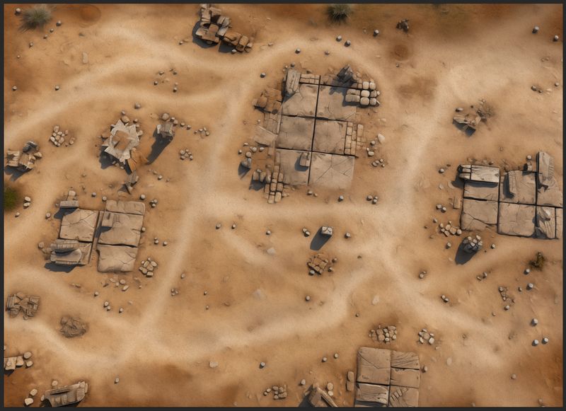 Battlemat Post Apo 2