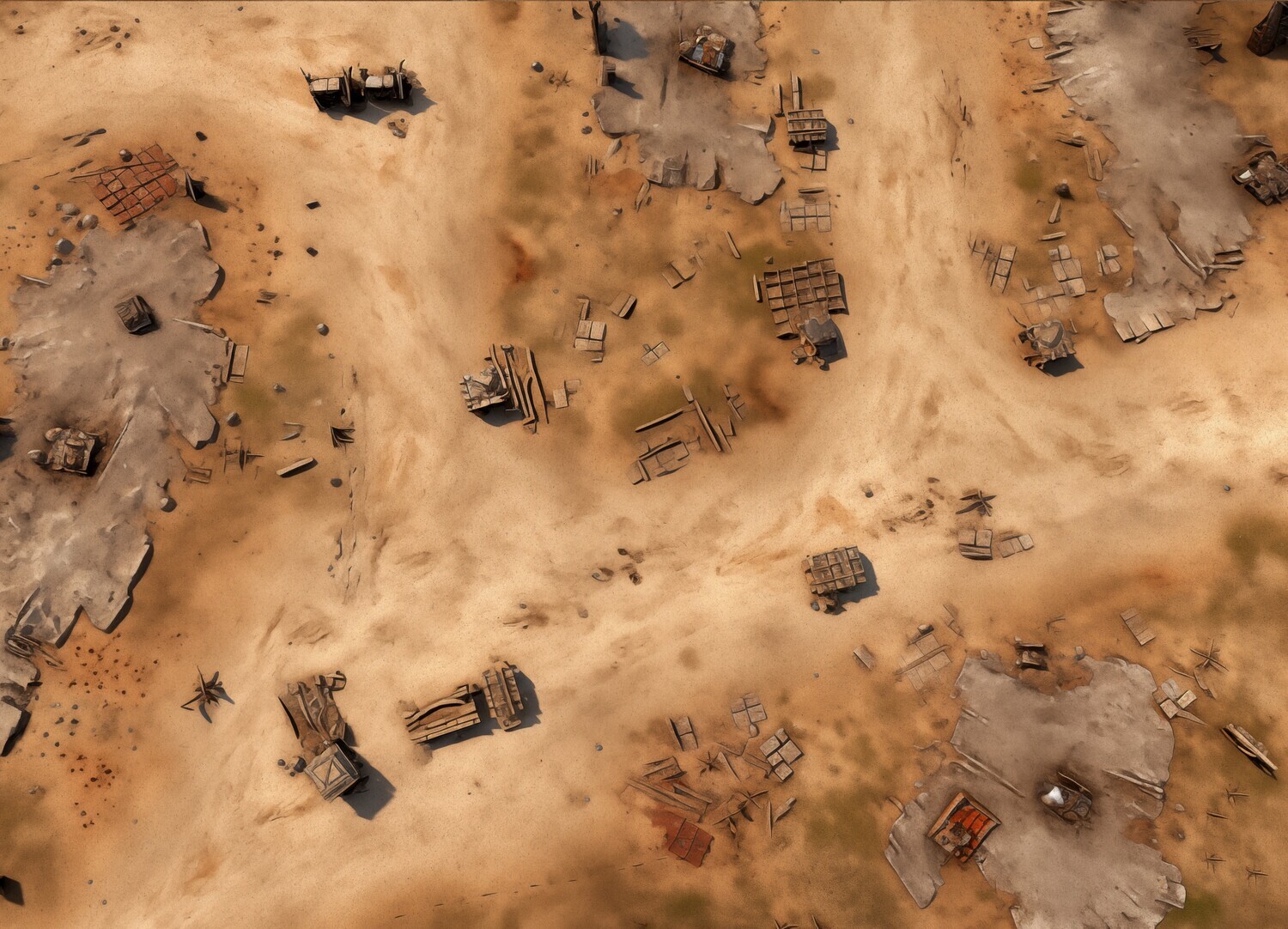 Battlemat Post Apo 1