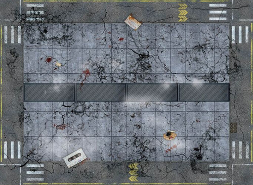 Battlemat for KT Urban Street 2 Battlemat for KT Urban Street 2