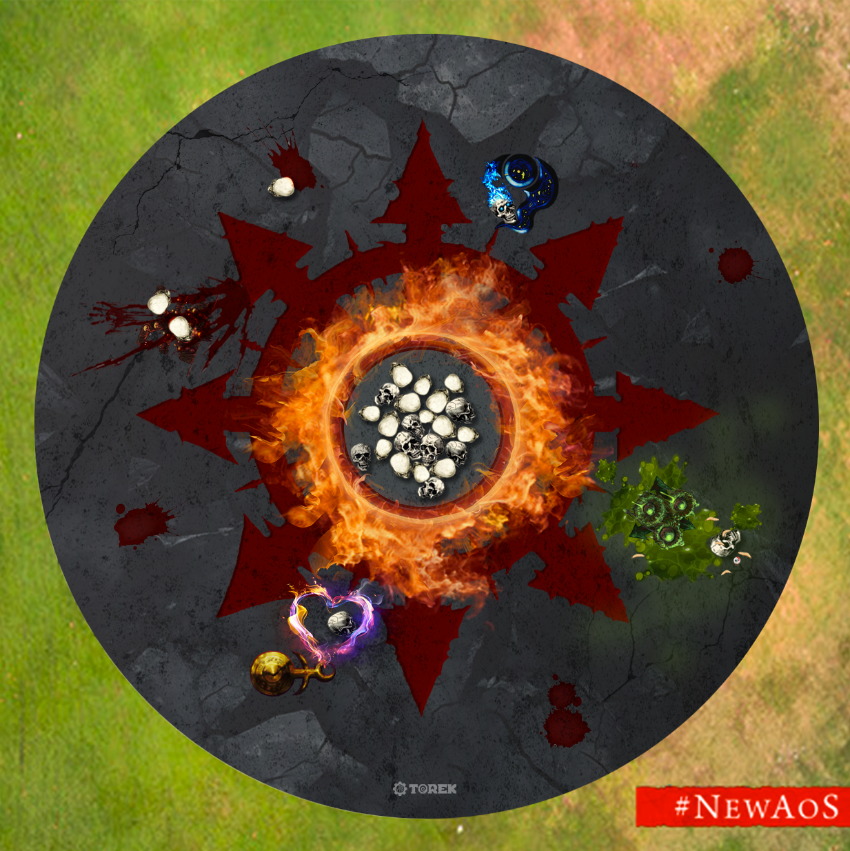 Gabarits d'objectifs /  target templates - Chaos