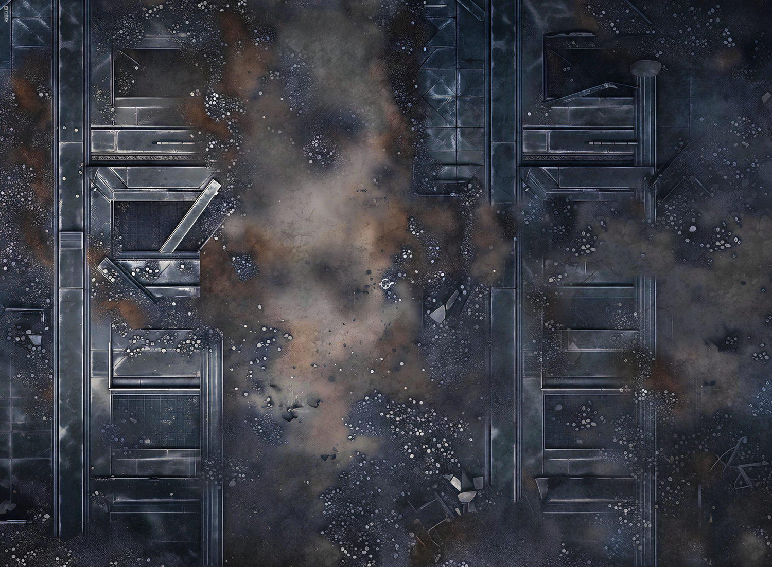 Battlemat for KT- Ruines City (KillTeam) Battlemat for KT- Ruines City (KillTeam)