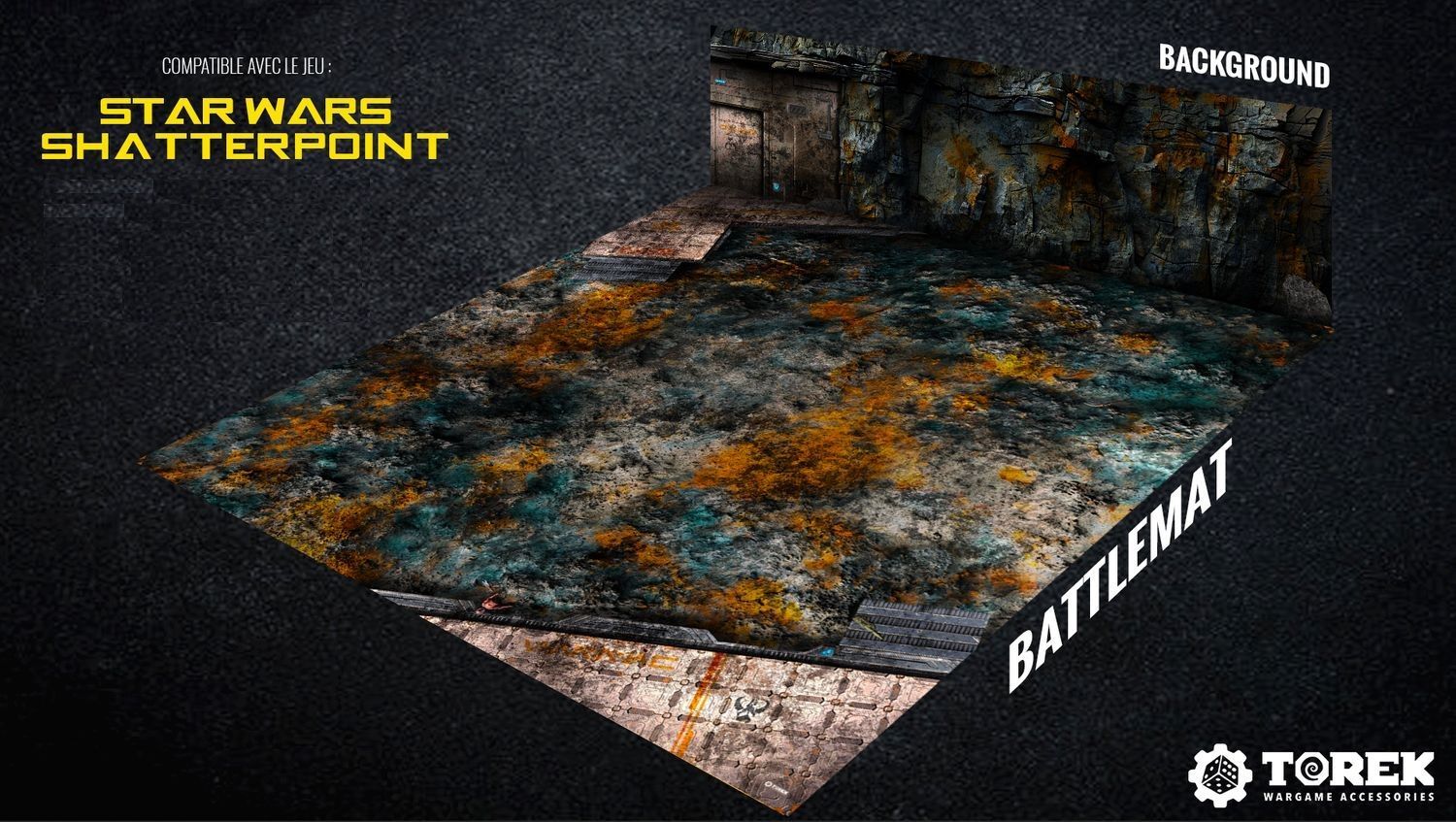 Battlemat Kessel® - Scum Mine Battlemat Kessel® - Scum Mine