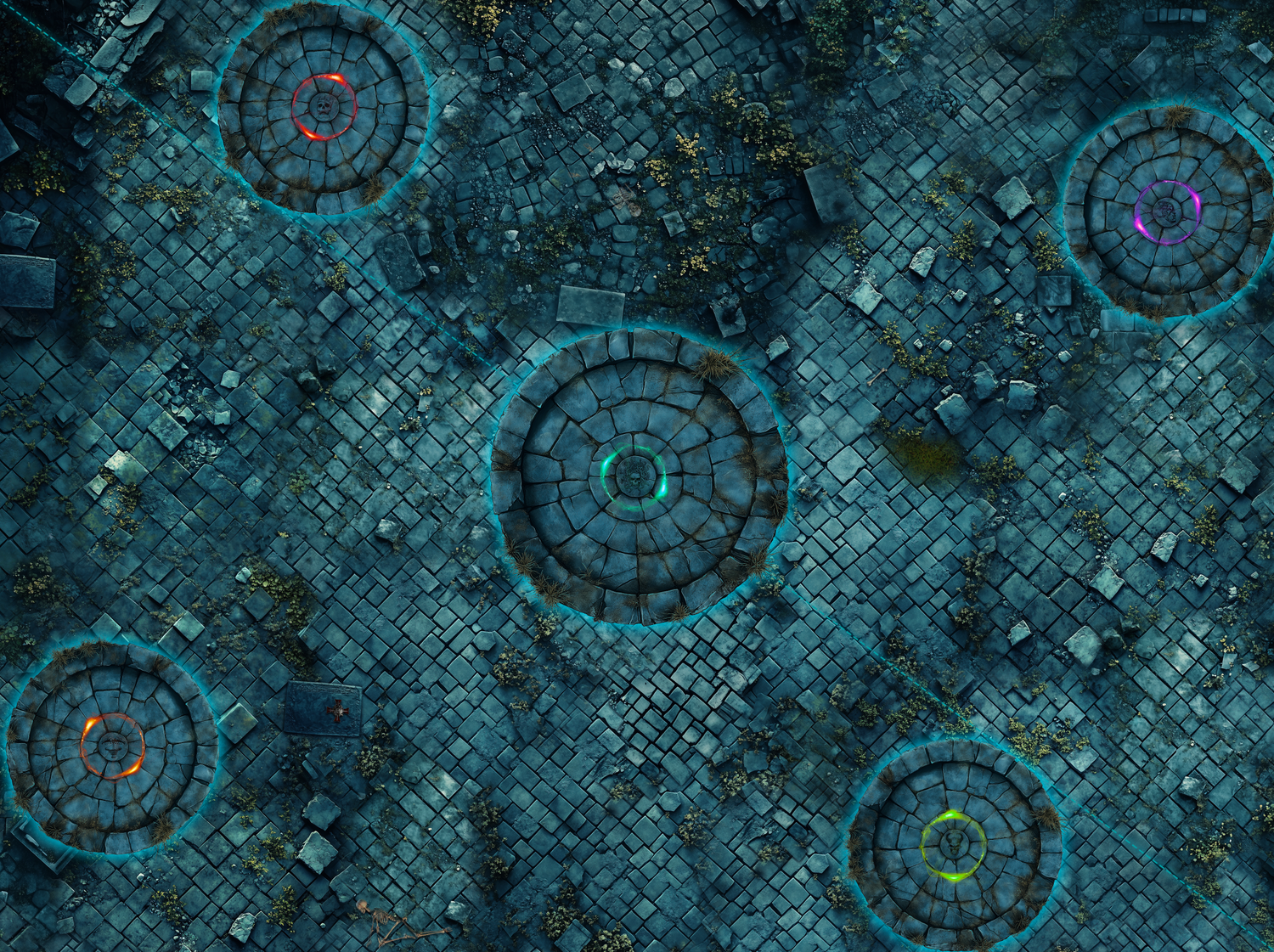 Battlemat compatible FER DE LANCE - Inspiration Bones Battlemat compatible FER DE LANCE - Inspiration Bones