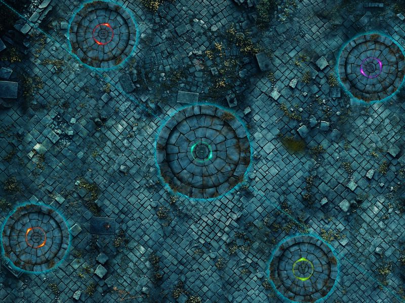 Battlemat compatible FER DE LANCE - Inspiration Bones