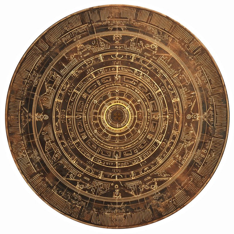 Gabarits d'objectifs /  target templates - Générique Bronze for WARHAMMER The Old World ® Compatible