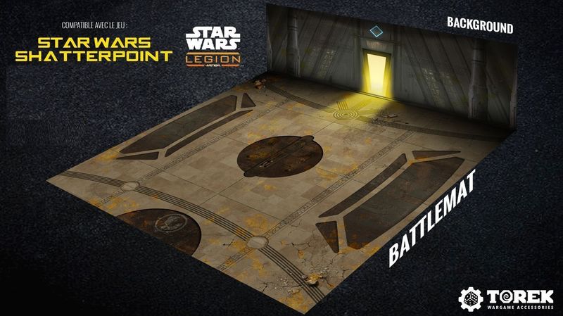Battlemat Temple Jedi