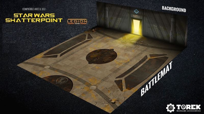 Battlemat Temple Jedi
