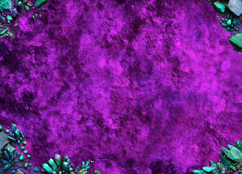 Battlemat Alien Mines