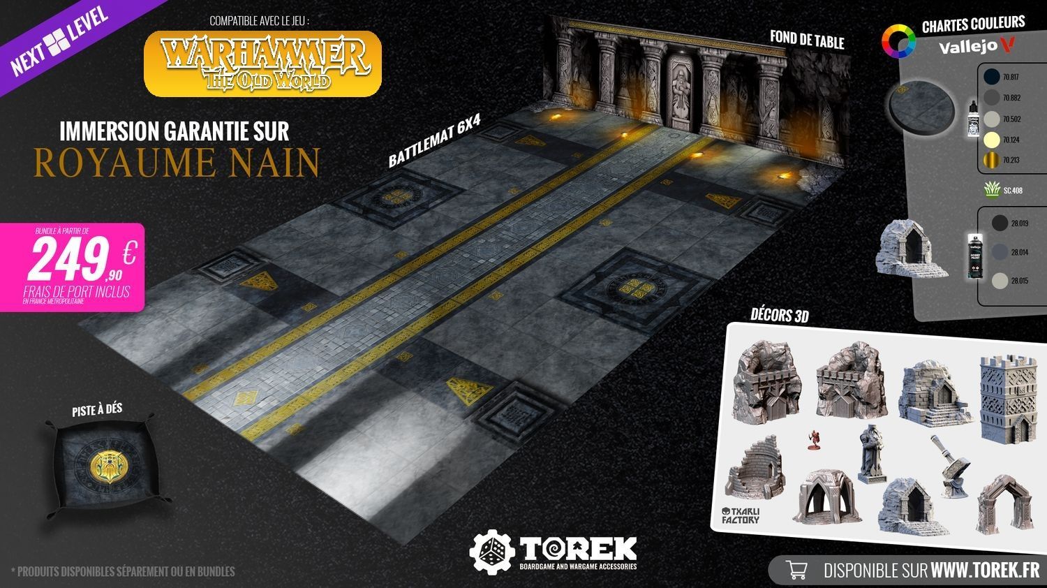 Next Level Royaume Nain (compatible The Old World)