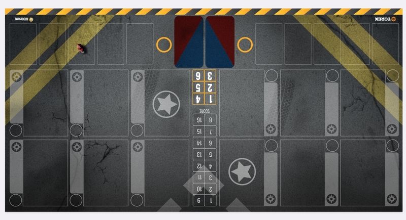 Playmat 2 joueurs Compatible Marvel Crisis Protocol® V2