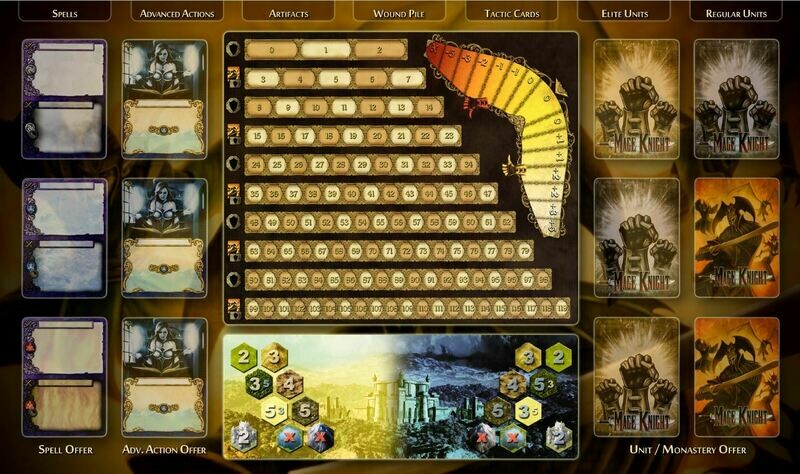 Mage Knight® INKEDPLAYMATS en vinyle