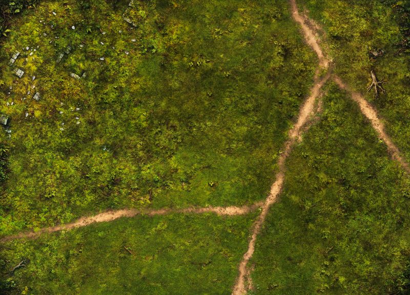 Battlemat Orée du bois 30"/44" en néoprène