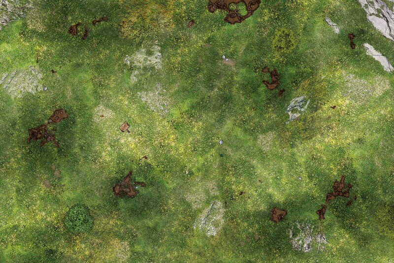 Battlemat Plaine 60"/44" en Néoprène