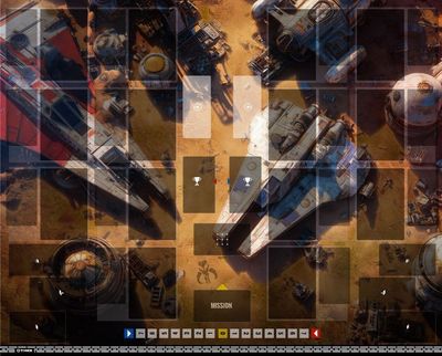 Playmat Compatible Star Wars Shatterpoint® - Florrum