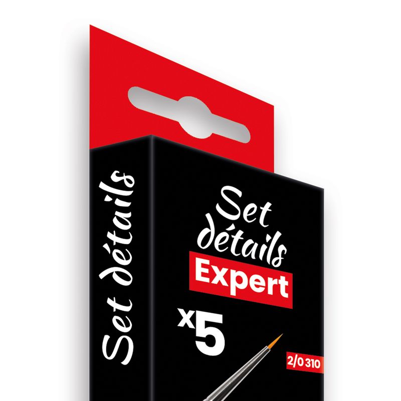Set détails - Expert (Taille 2/0 - 3/0 - 5/0 - 3/0 - 5/0) - CPX2