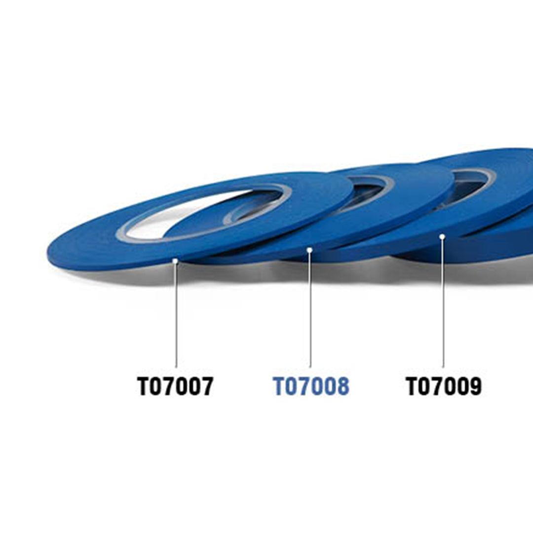 2 Rubans de masquage flexible  2mm x 18m