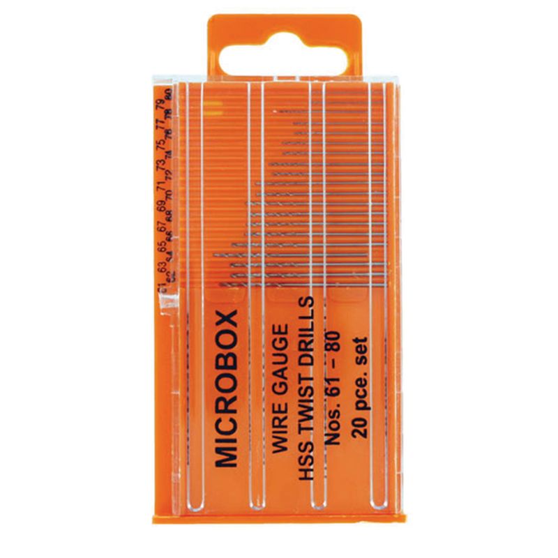 Set de 20 Mini Forets N°61 à 80 (Tailles AWG) - T01002
