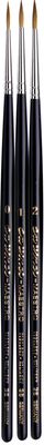 Set de 3 Pinceaux MAESTRO série  35 taille 0,1,2