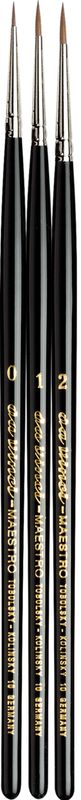 Set de 3 Pinceaux MAESTRO série 10 taille 0,1,2