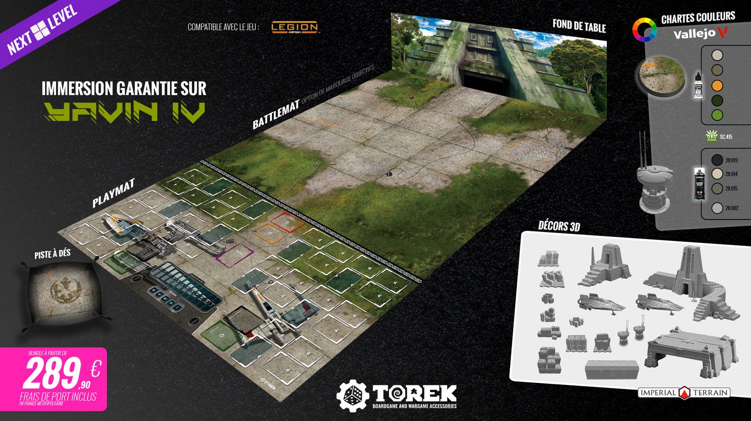 Next Level inspiration Next Level inspiration "Yavin IV®" mode Recon (compatible Star Wars Legion®)