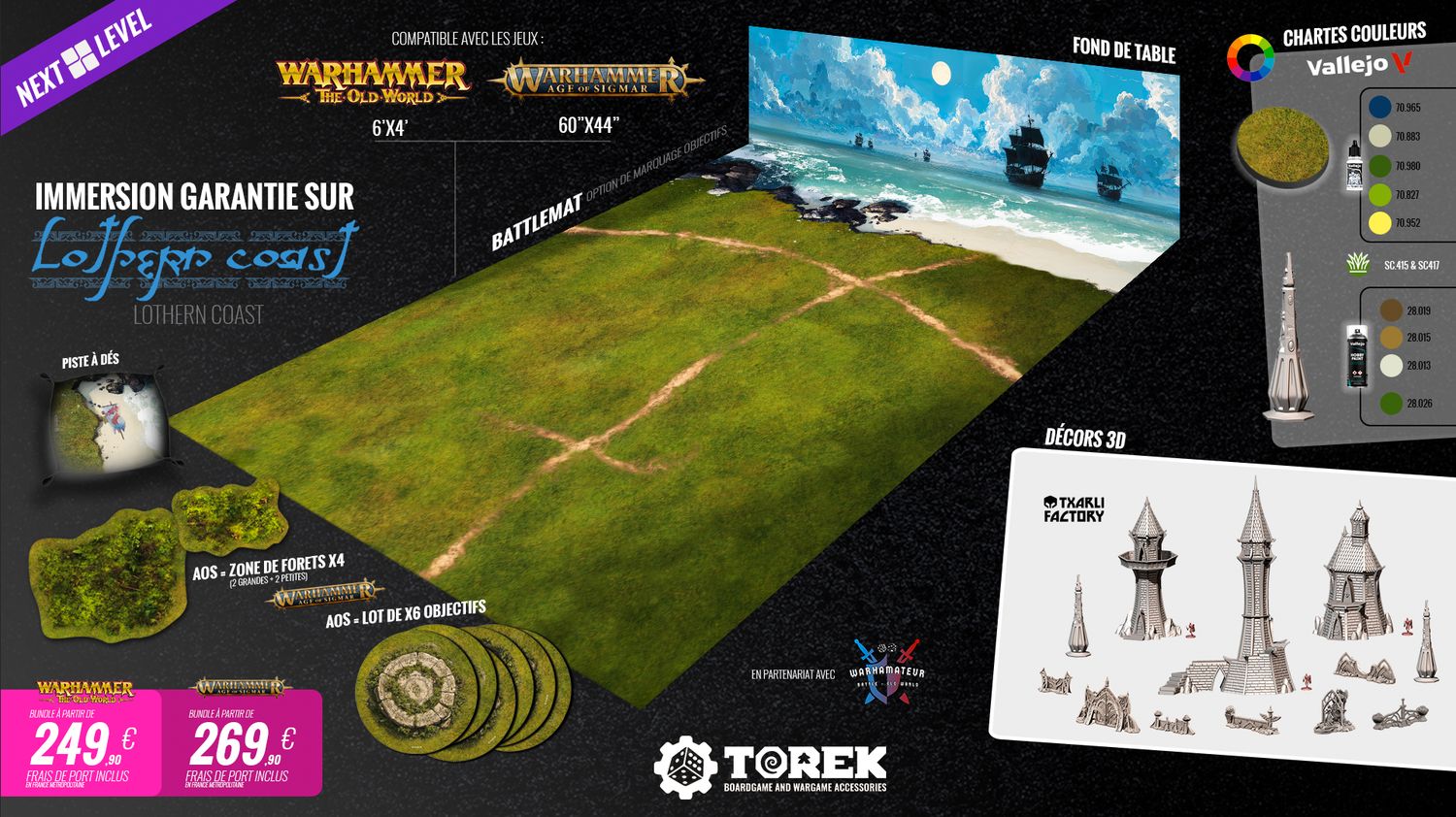 Next Level inspiré de Lothern® (compatible The Old World®)