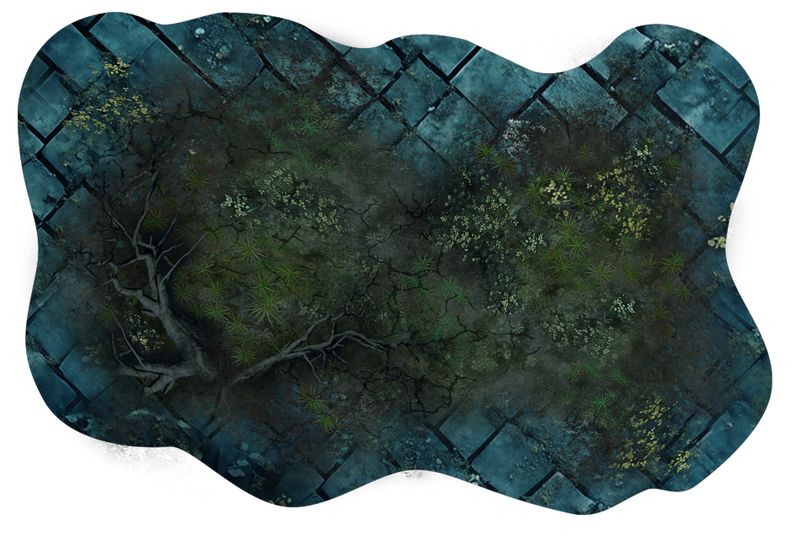 Kit Zone de "Forêt" 1x 6"/4" + 1x 8"/10" - Cemetary