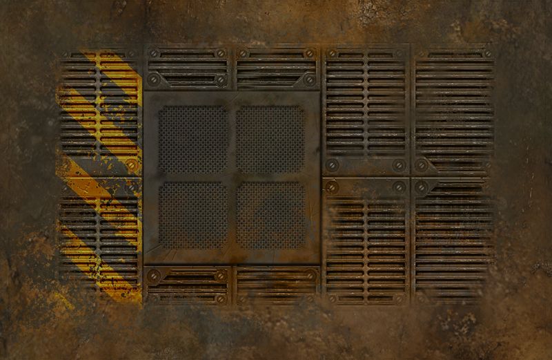 Krieg war Ruins area (6'/12') WTC for Warhammer 40000 Compatible