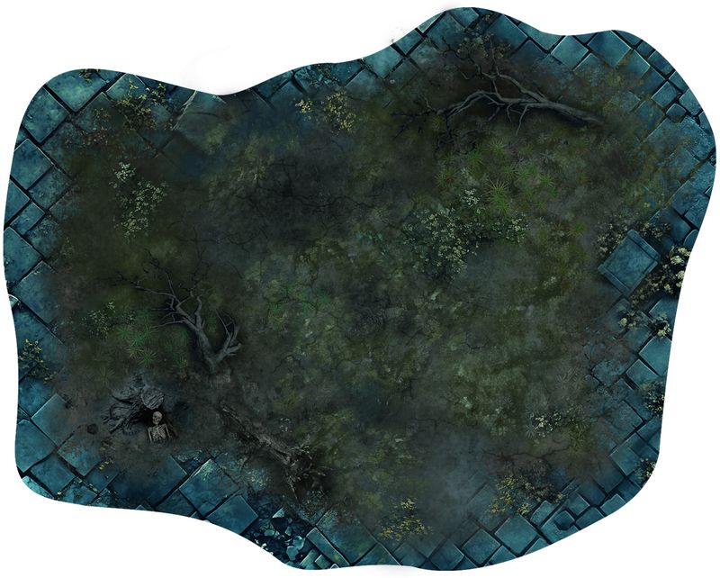 Zone de Forêt  8"/10" - Cemetary