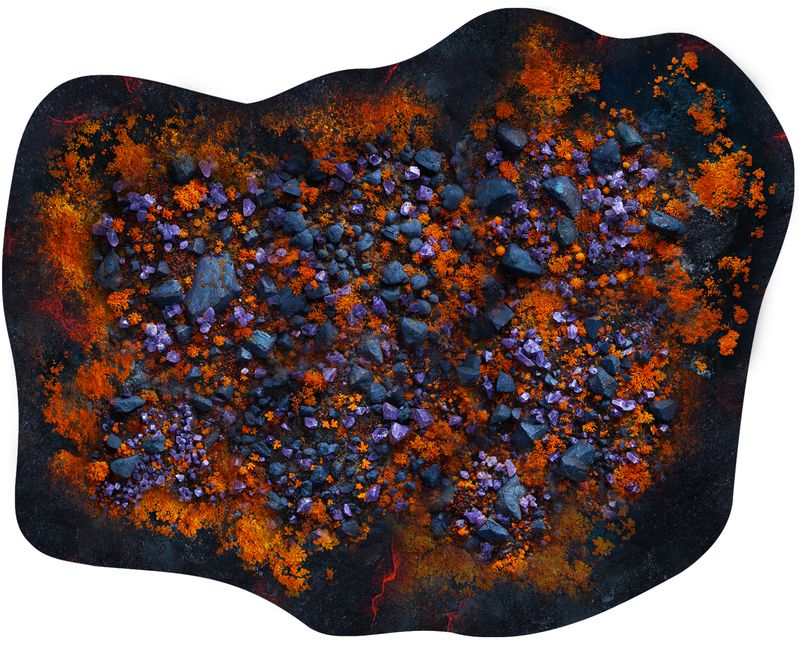 Zone de Forêt 8"/10" - Volcanic