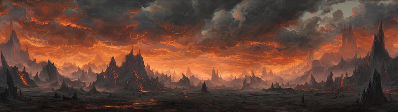 Fond de Table Démoniaque