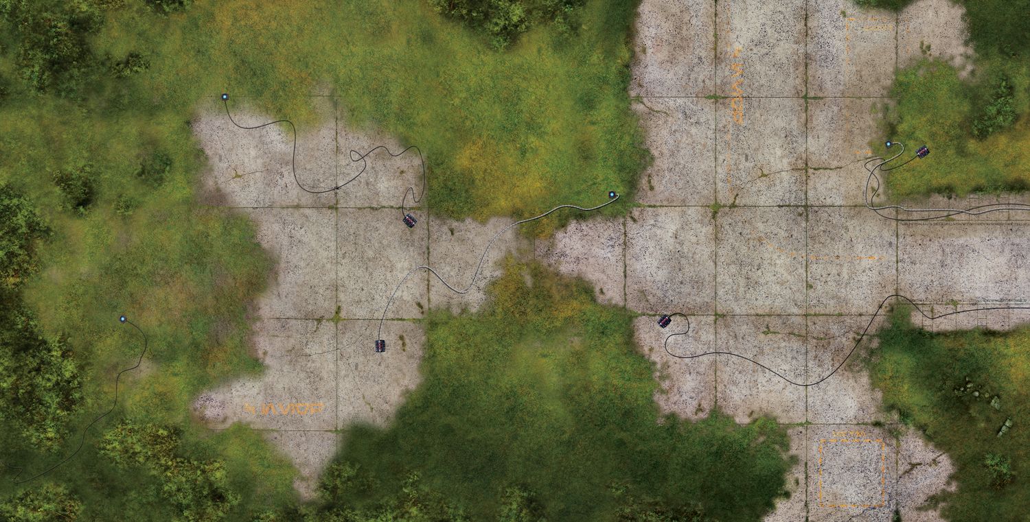 Yavin®-inspired battlemat Yavin®-inspired battlemat