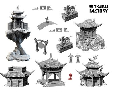 Set Décors Cathay® Village Set Décors Cathay® Village