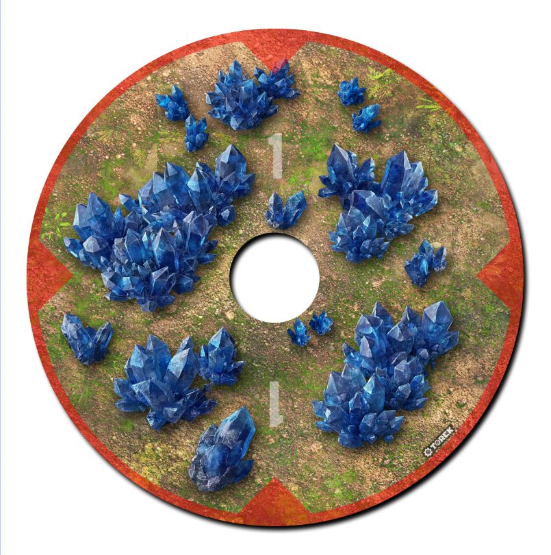 Set de 5 Objectifs Lost Temple Starcraft© Set de 5 Objectifs Lost Temple Starcraft©