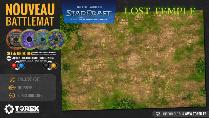 Bundle "Lost Temple" Starcraft©