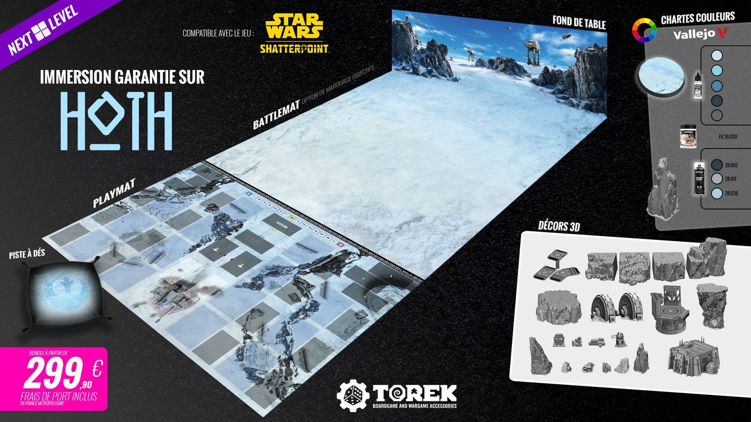 Next Level Bundle – Hoth® (compatible Star Wars Shatterpoint®)