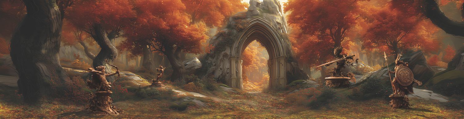 Fond de Table Forêt Sylvestre