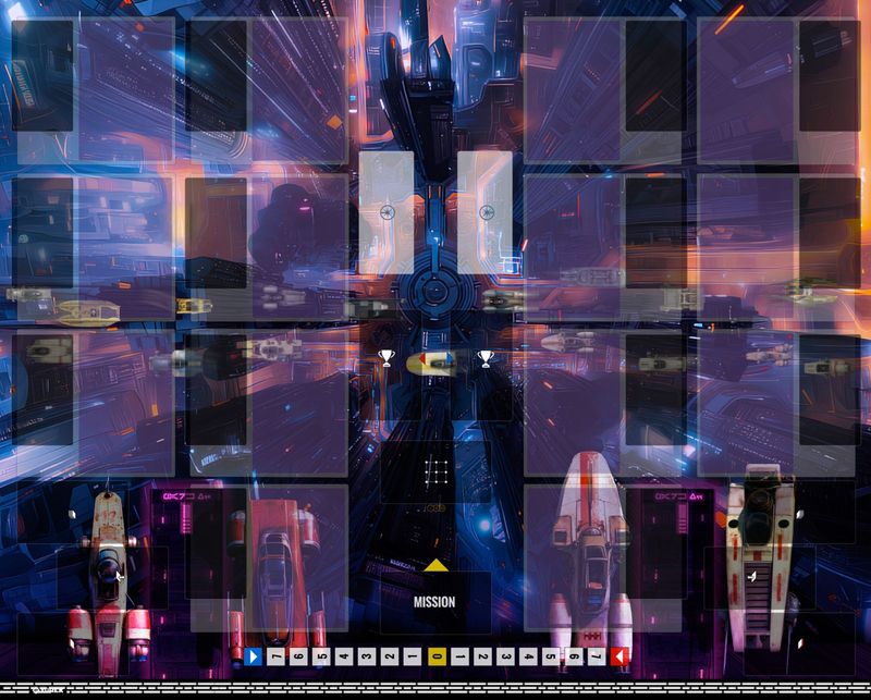 Playmat Compatible Star Wars Shatterpoint® - Coruscant®