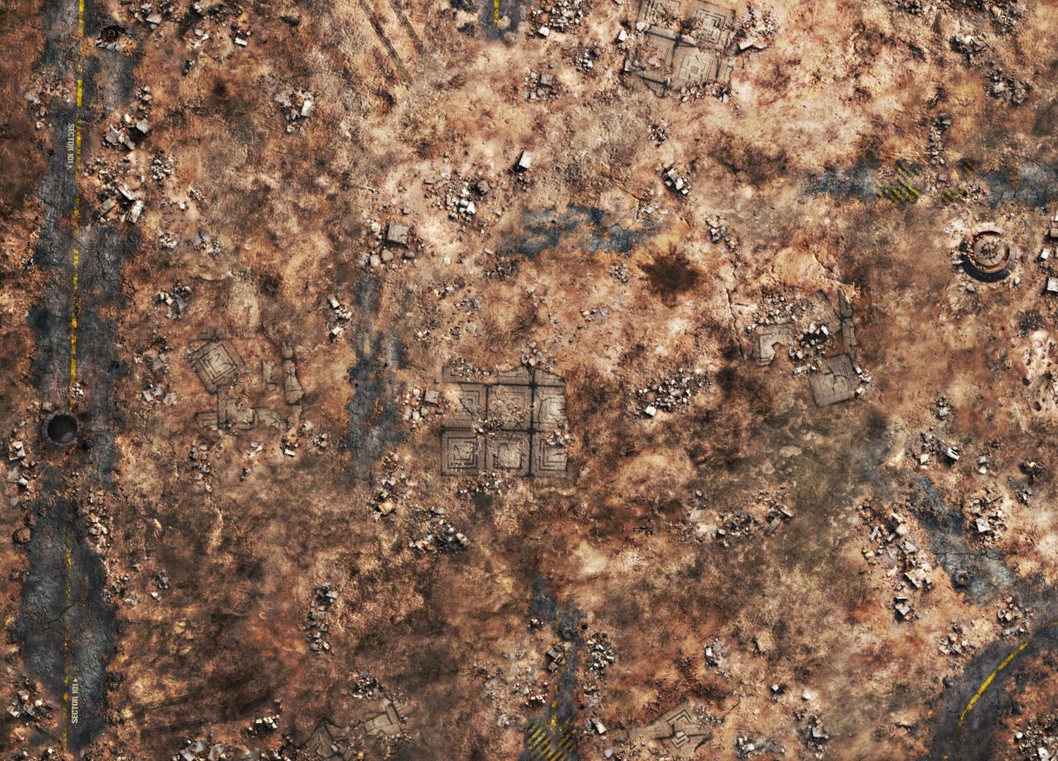Battlemat Battlemat "Sector 101"