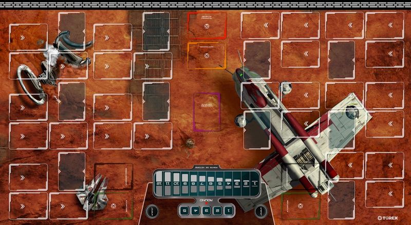 Playmat Compatible Star Wars Legion inspiration "Géonosis"