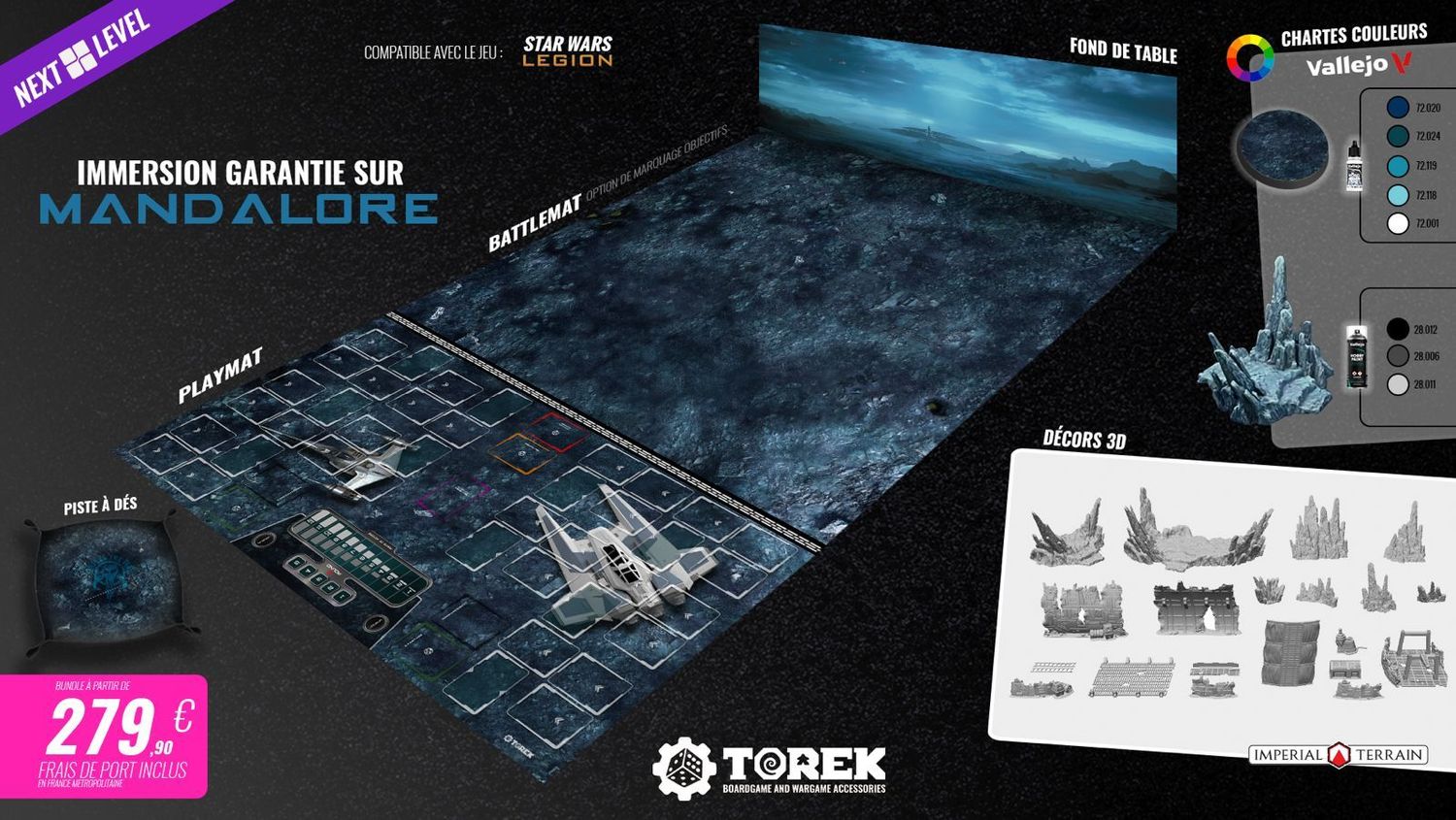 Next Level inspiration Next Level inspiration "Mandalore®" mode Recon (compatible Star Wars Legion®)