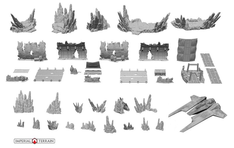 Set Décors Next Level inspiration Set Décors Next Level inspiration "Mandalore®" 1000pts