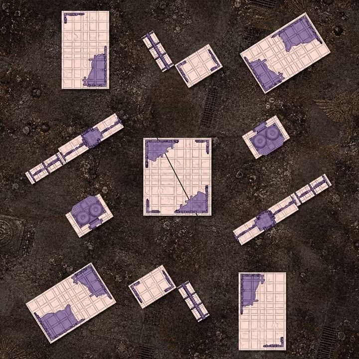CITY CLASSIC RUINS GW V11 (28 éléments)