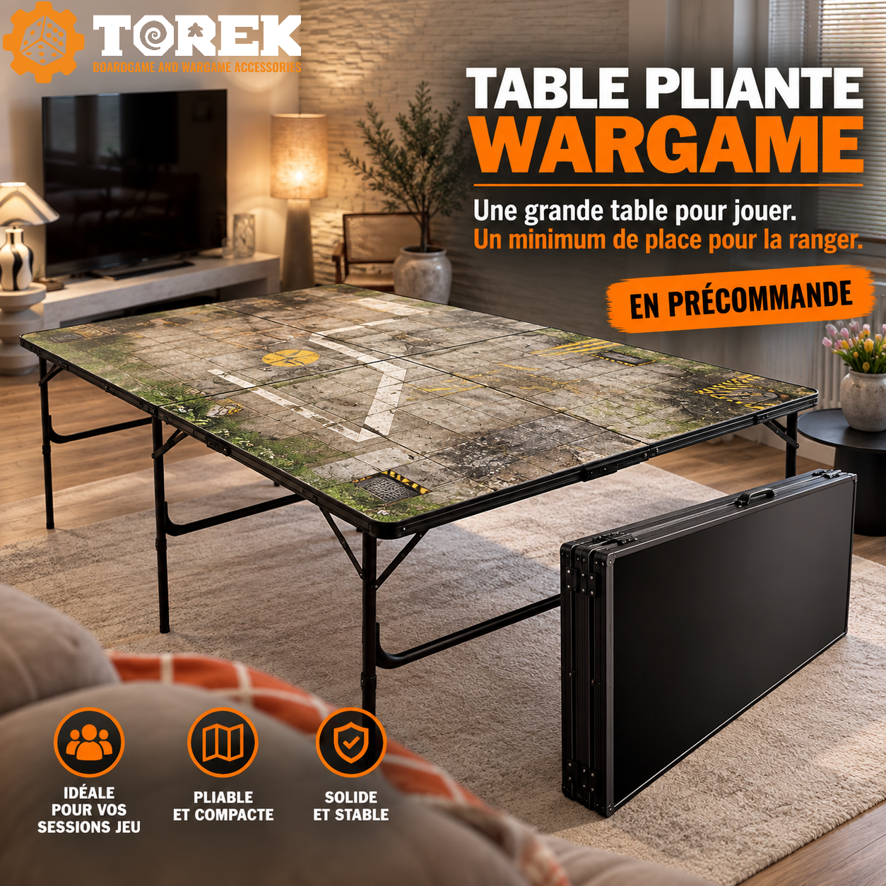 Table Pliante WARGAME Torek