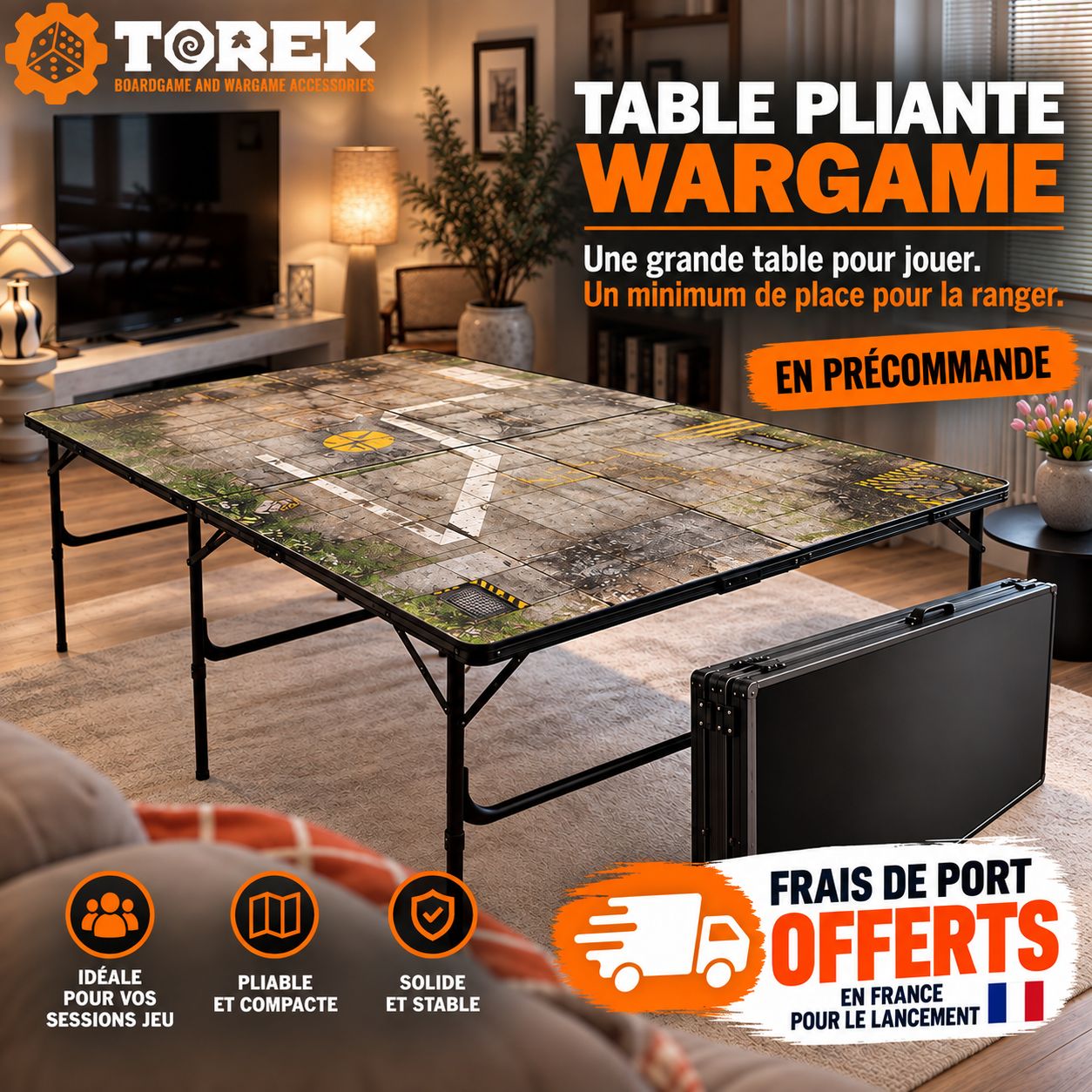 Table Pliante WARGAME Torek Table Pliante WARGAME Torek