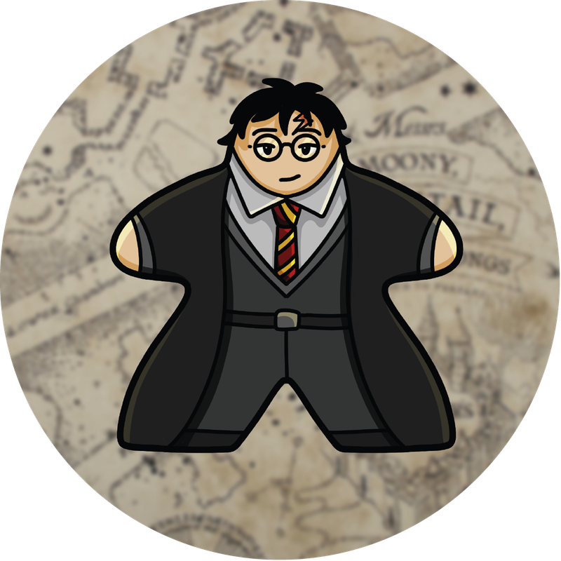Sous Bock Harry Potter Meeple Gentil Sous Bock Harry Potter Meeple Gentil