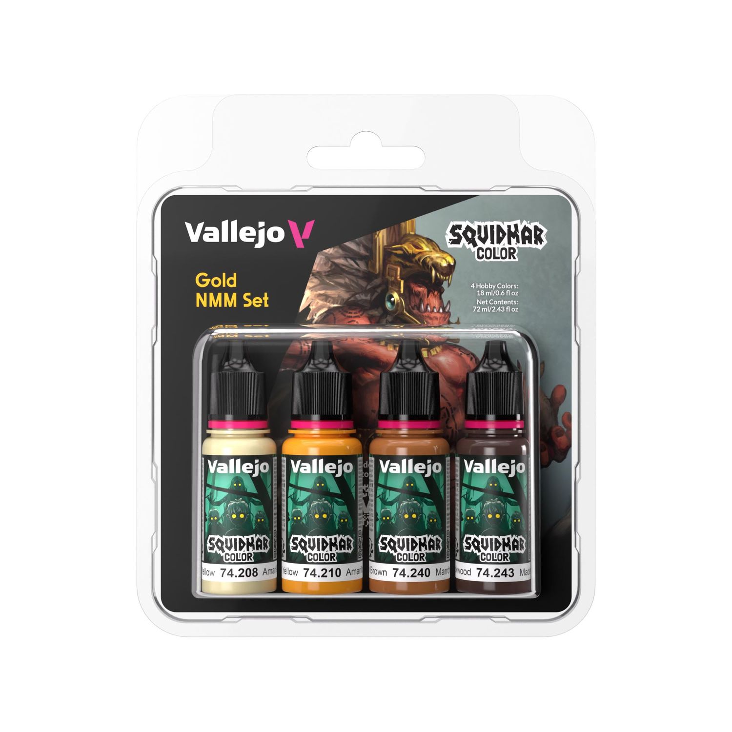 Gold NMM set (4 )- Squidmar Color - 74310 Gold NMM set (4 )- Squidmar Color - 74310