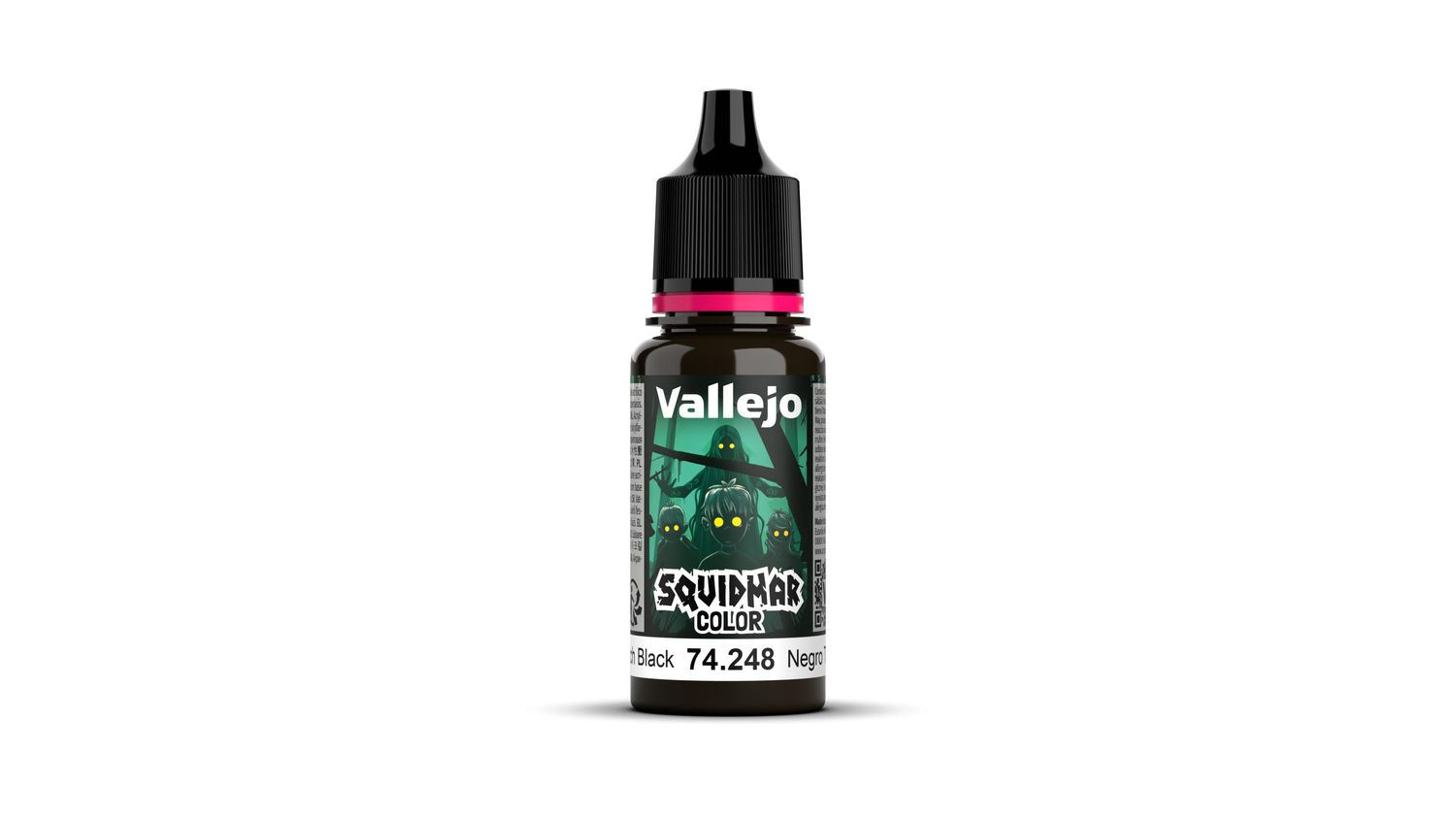 48 - Pitch Black 18 ml - Squidmar Color - 74248 48 - Pitch Black 18 ml - Squidmar Color - 74248