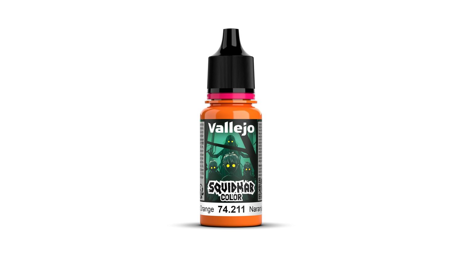 11 - Squid Orange 18 ml - Squidmar Color - 74211 11 - Squid Orange 18 ml - Squidmar Color - 74211