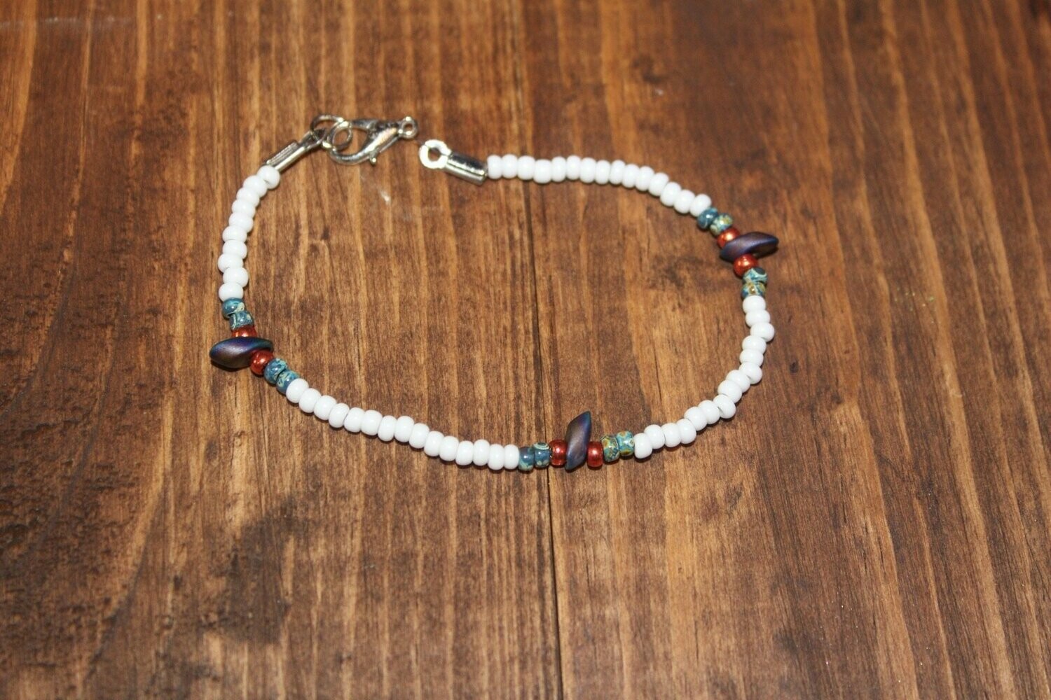 White Clasp Bracelet