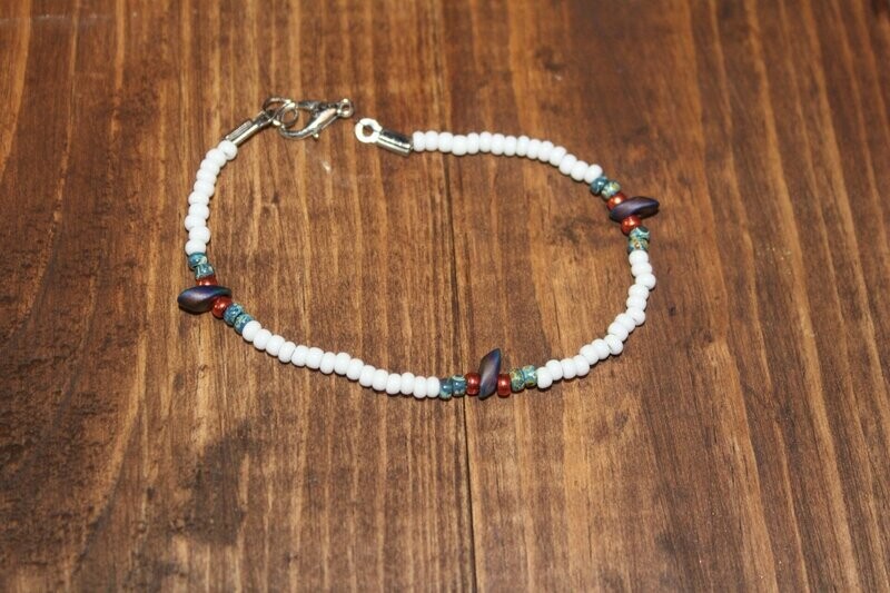 White Clasp Bracelet